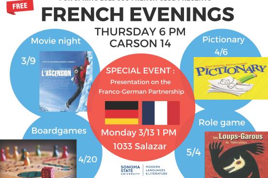 French Evenings Poster