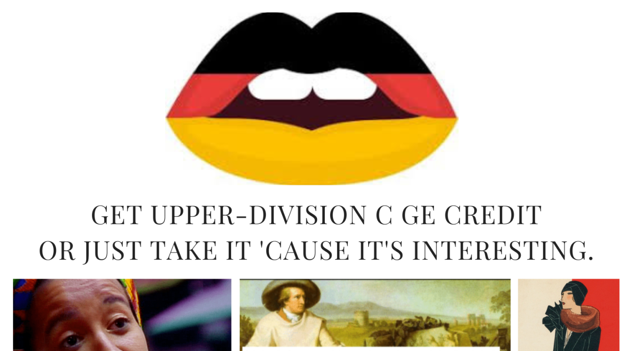German 314 Fall 2024 flyer