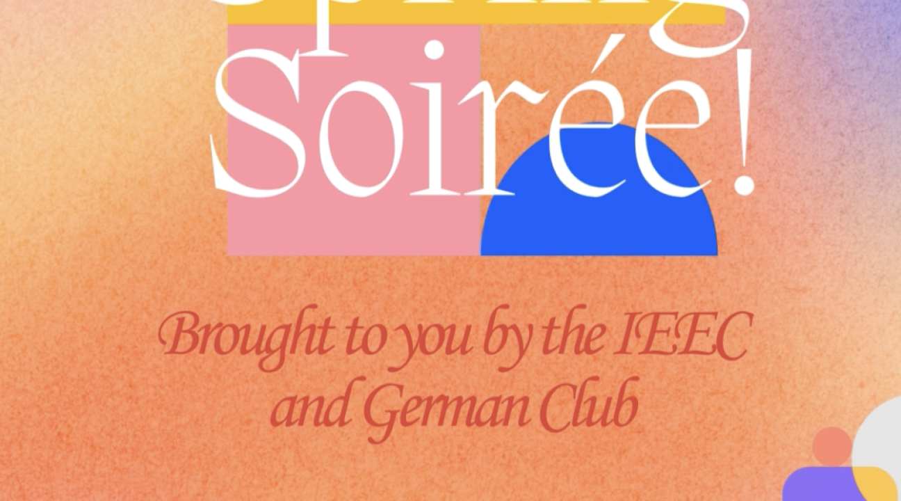 Spring Soiree March 2024 Flyer