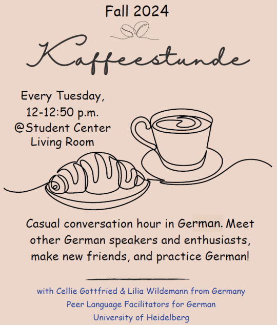 Kaffeestunde Flyer