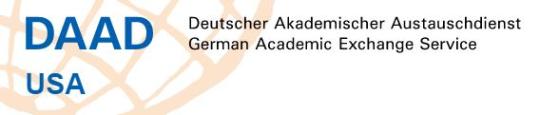 DAAD Scholarship