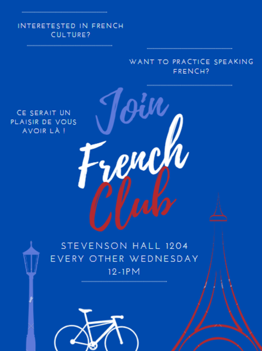 French Club poster